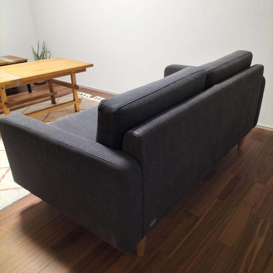 CRASHGATE 関家具 2人掛けソファ 幅156cm(2601C-10)