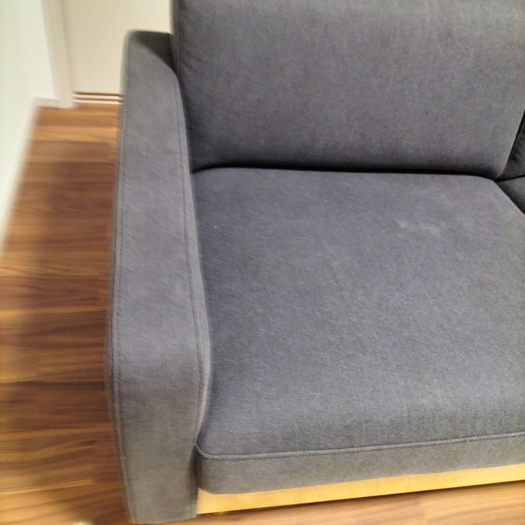 CRASHGATE 関家具 2人掛けソファ 幅156cm(2601C-10)