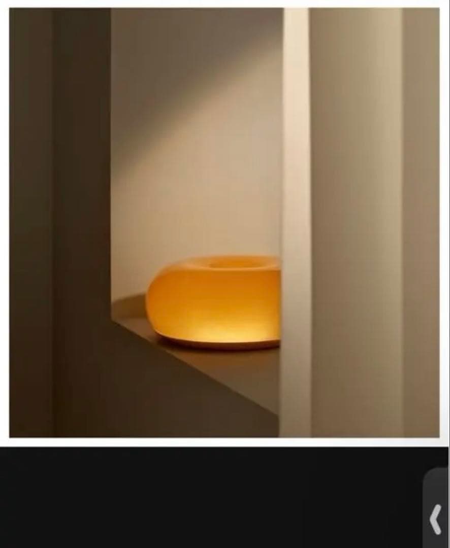 【新品・未使用・未開封】IKEA 正規品 オレンジ ドーナツ型ランプ2灯セット