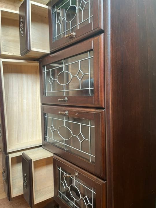 キャビネット 飾り棚 インテリア アンティーク ラック 昭和レトロ