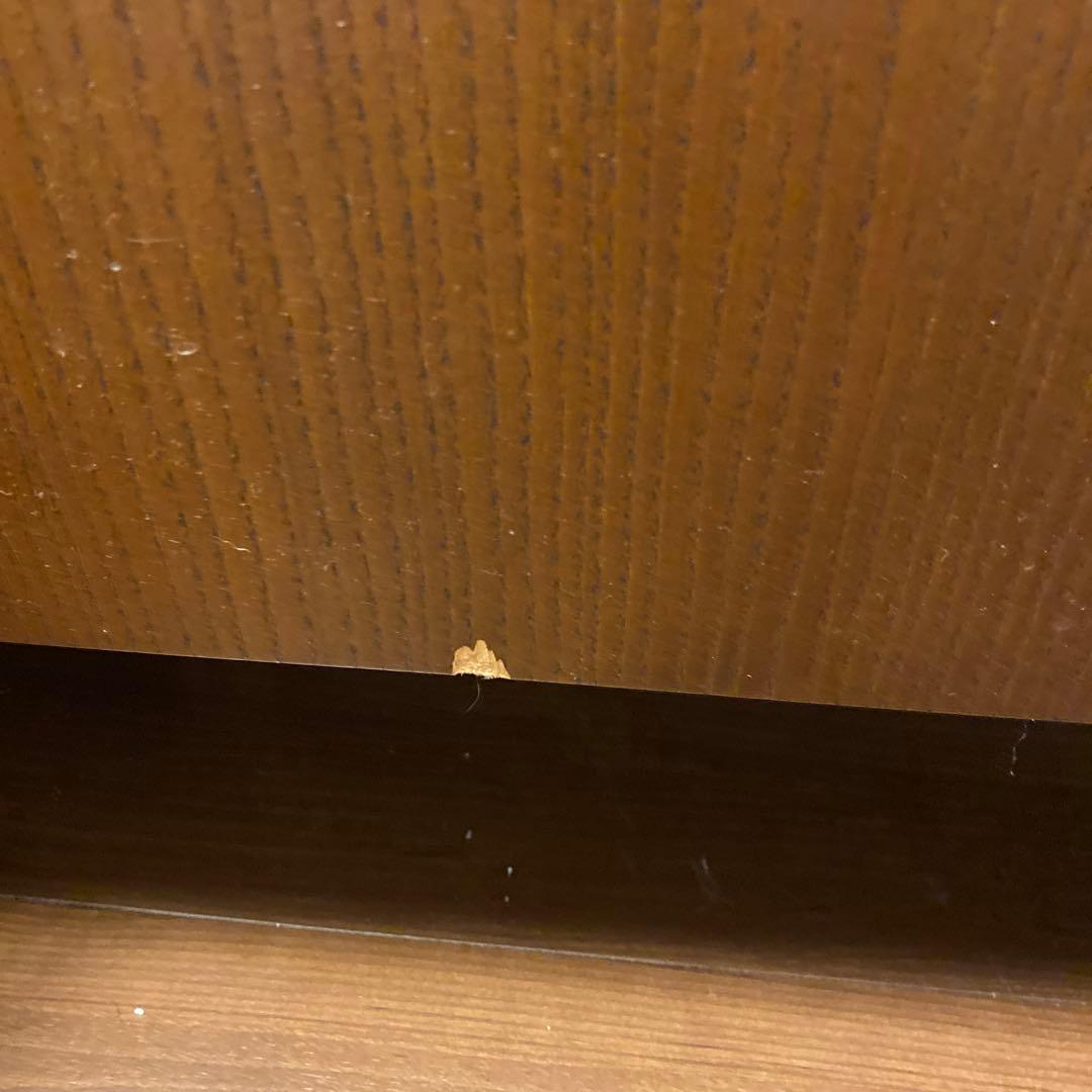 ACME センターテーブル ブラウン 引き出し付き