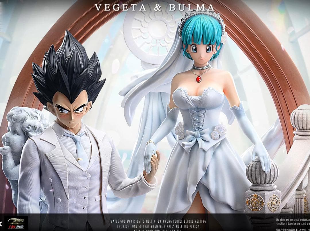 ドラゴンボール ベジータ ブルマ フィギュア ガレージキット 1/6