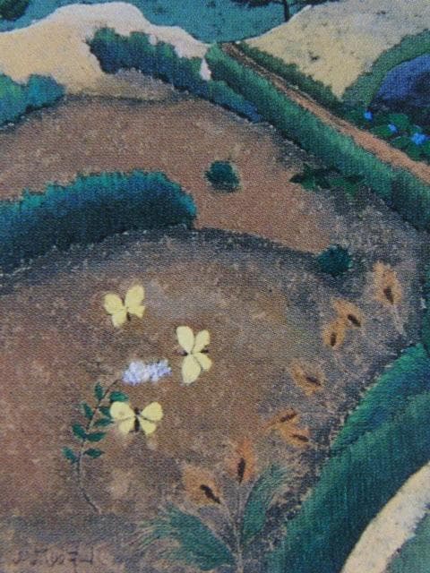 藤田龍児、【とうとうこんな處迄やって来た】、希少な額装用画集より