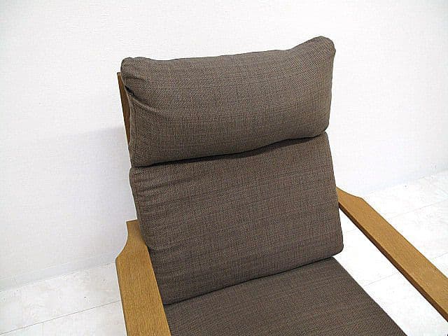 展示品　木馬舎 オーク無垢材イージーチェア 　1人掛けソファ　パーソナルチェア