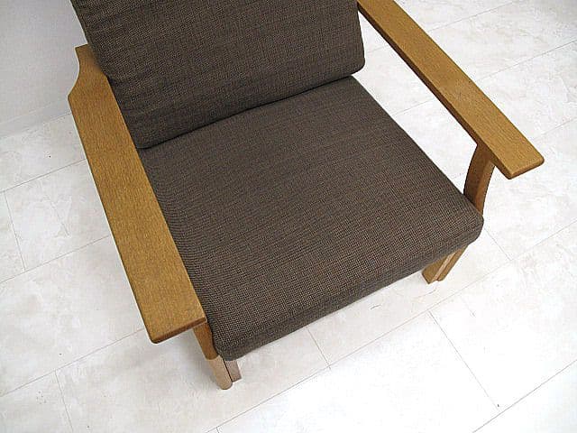 展示品　木馬舎 オーク無垢材イージーチェア 　1人掛けソファ　パーソナルチェア