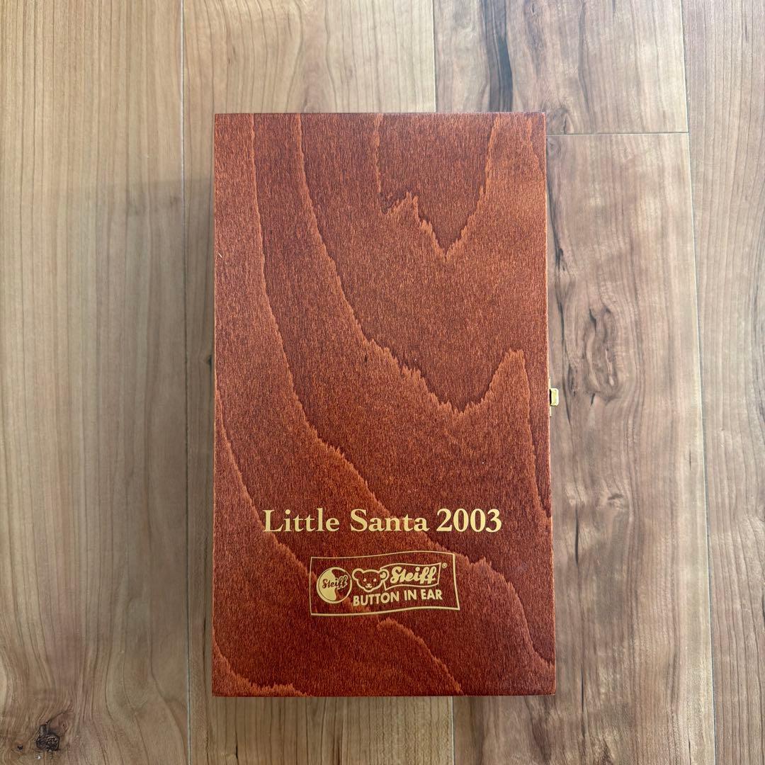Steiff Little Santa 2003 ぬいぐるみ - メルカリ