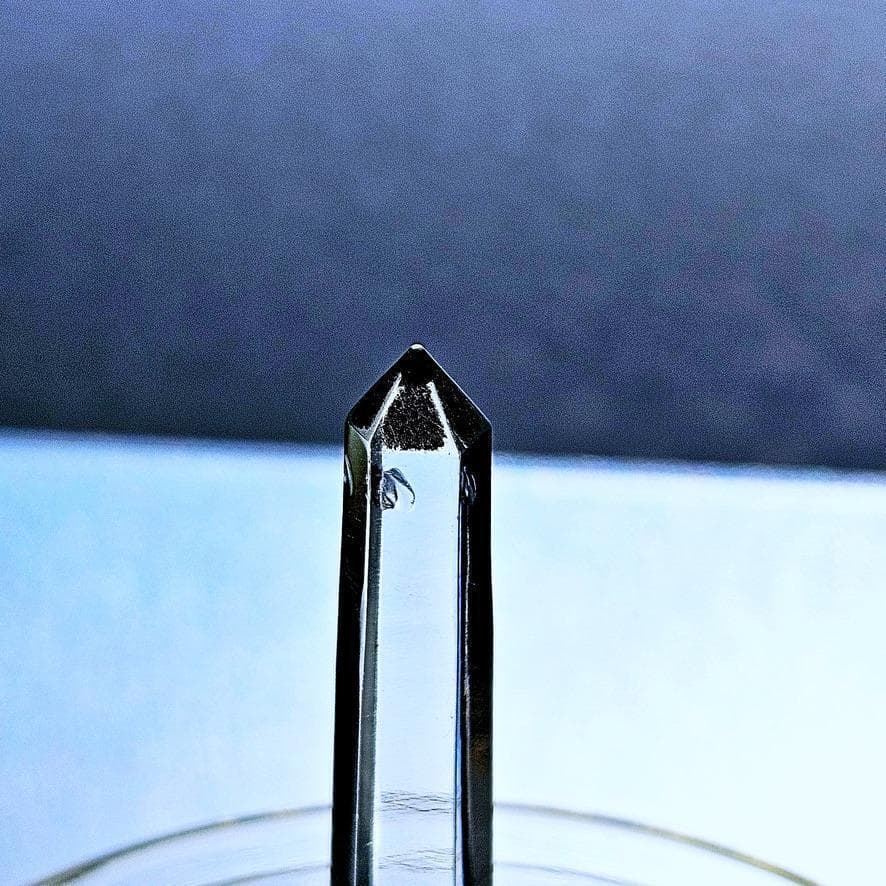 金彩オールドバカラ 青海波エッチングのリングホルダー 晴海商店 19世紀後半