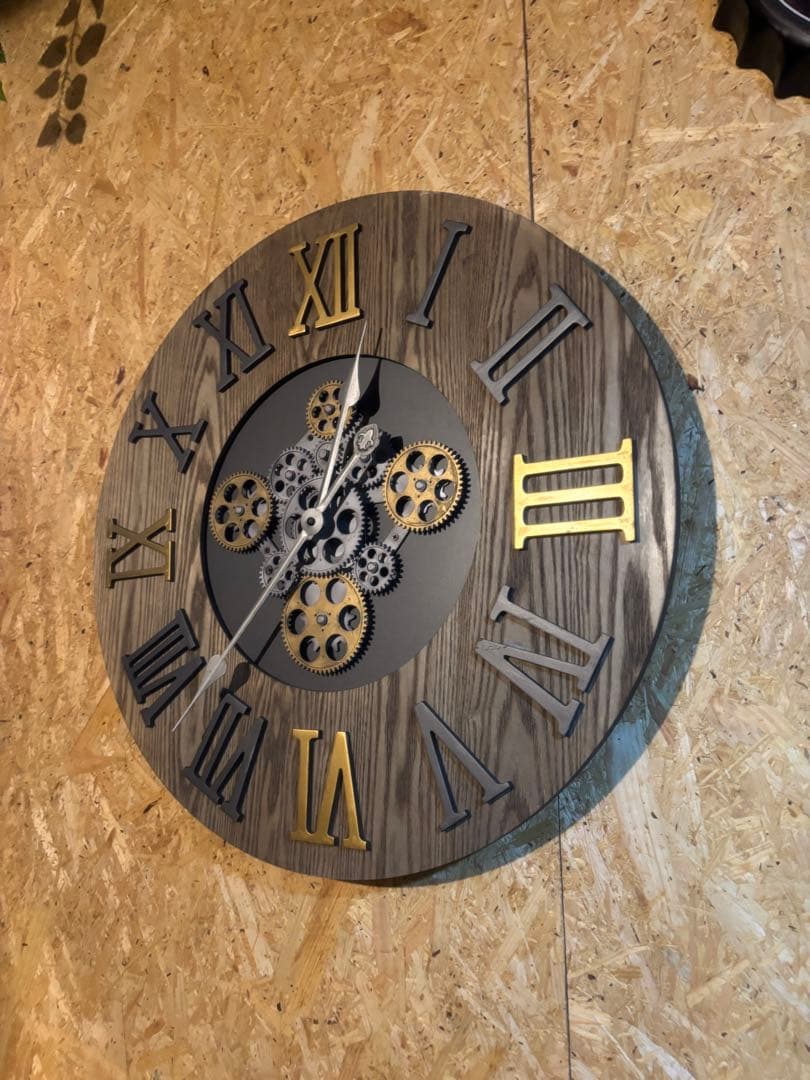 超ビッグ直径60㎝ ギアデザイン時計