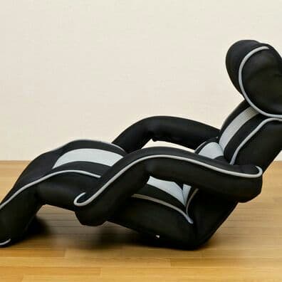 メッシュ肘付き　リラックスチェア　BK/BR  定価35000円相当