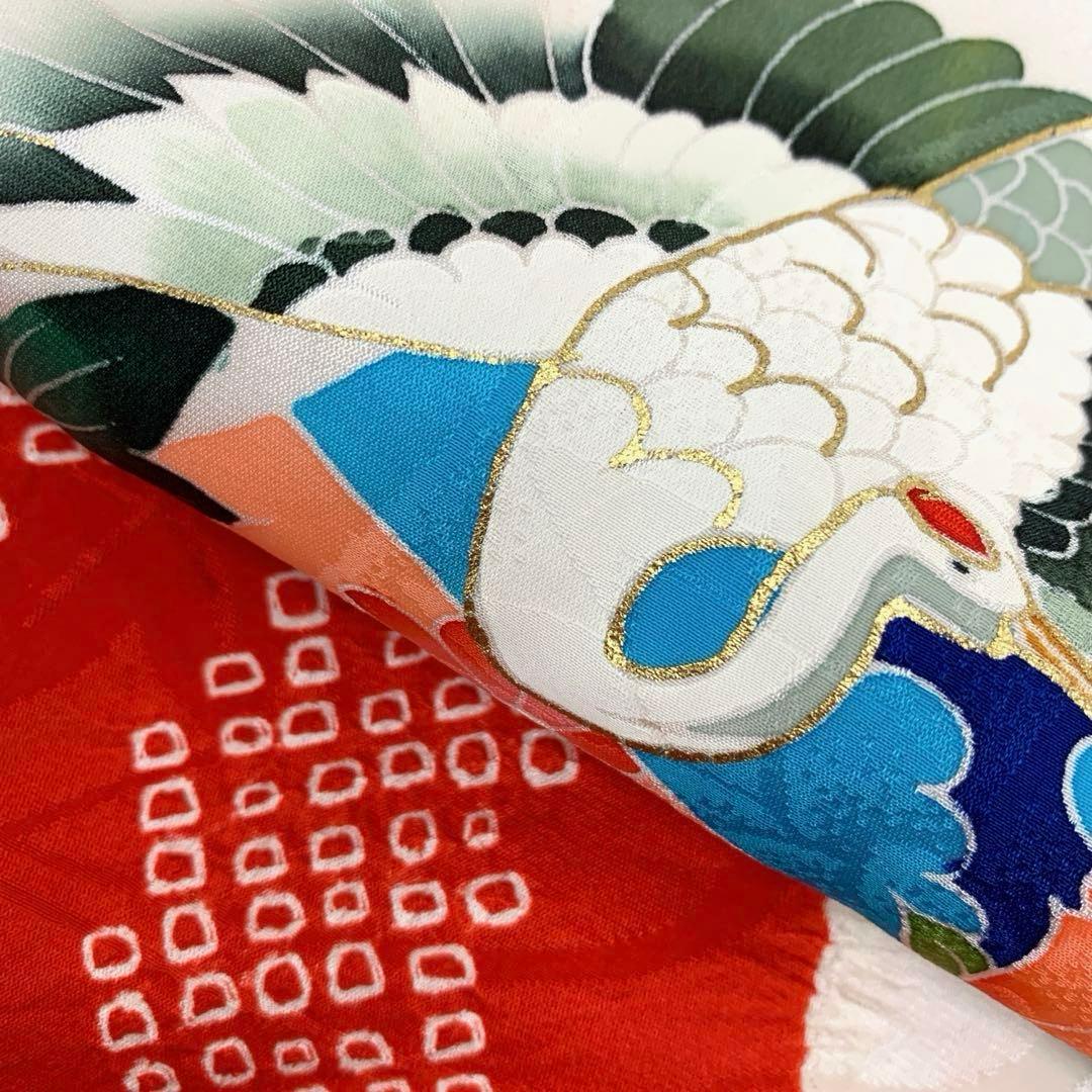 504agu6□七五三 三歳 女の子 着物&被布□状態良好