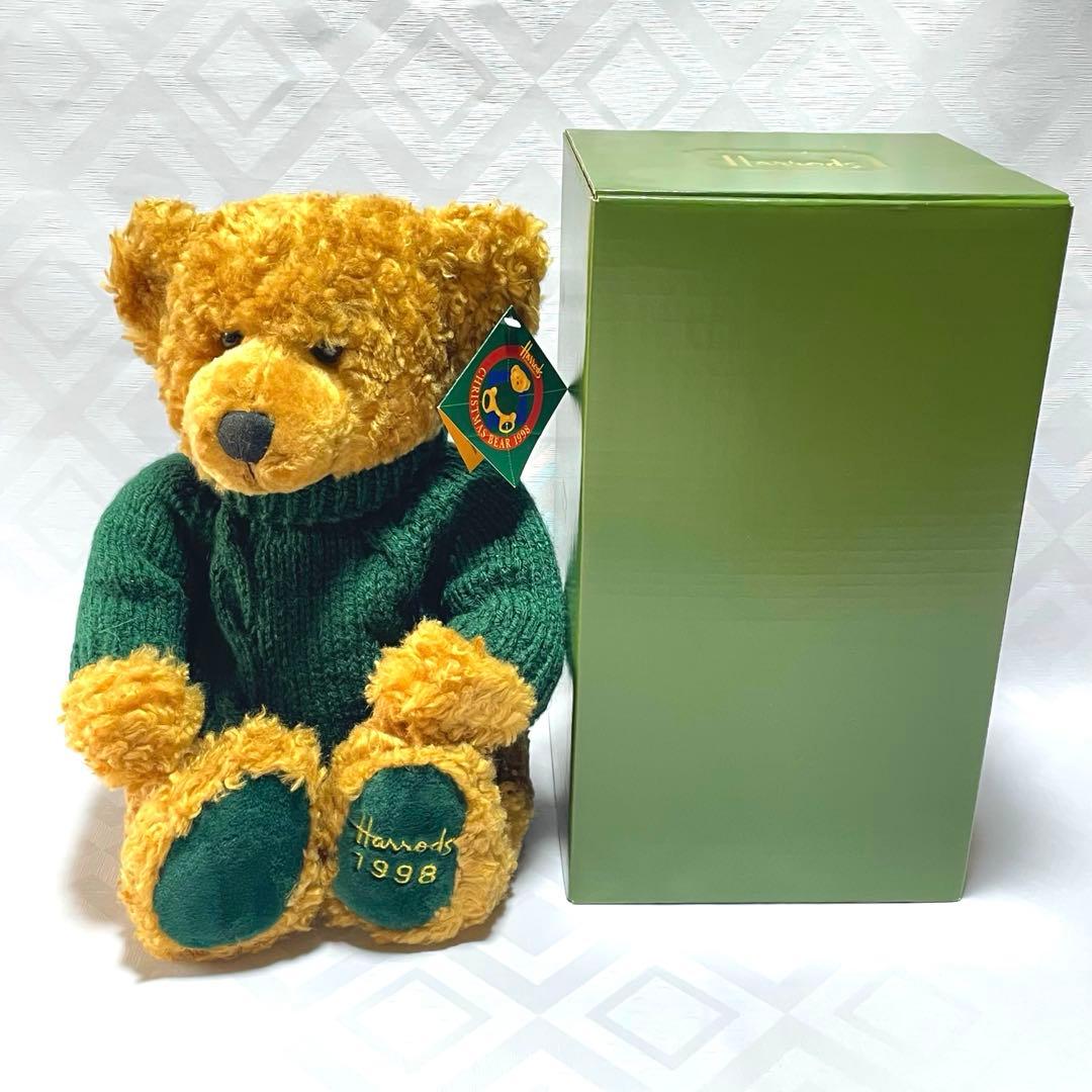 新品箱付き】ハロッズ1998 イヤーベア テディベア/くま - メルカリ