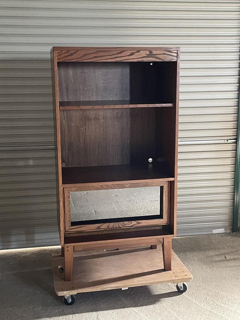 トーマスビル　ヴィンテージ　オープンラック　オーディオラック　木製