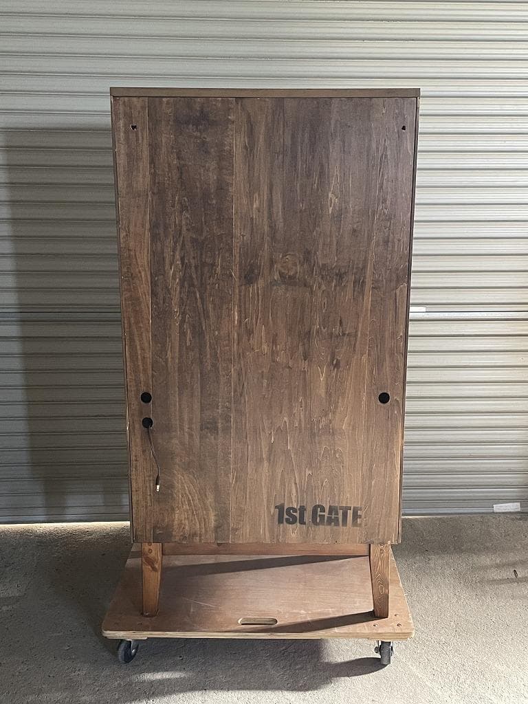 トーマスビル　ヴィンテージ　オープンラック　オーディオラック　木製