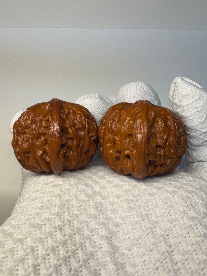 文玩核桃 磨盤獅子頭