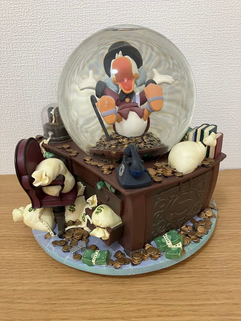 スクルージ・マクダック & マネー　スノーグローブ　ディズニー