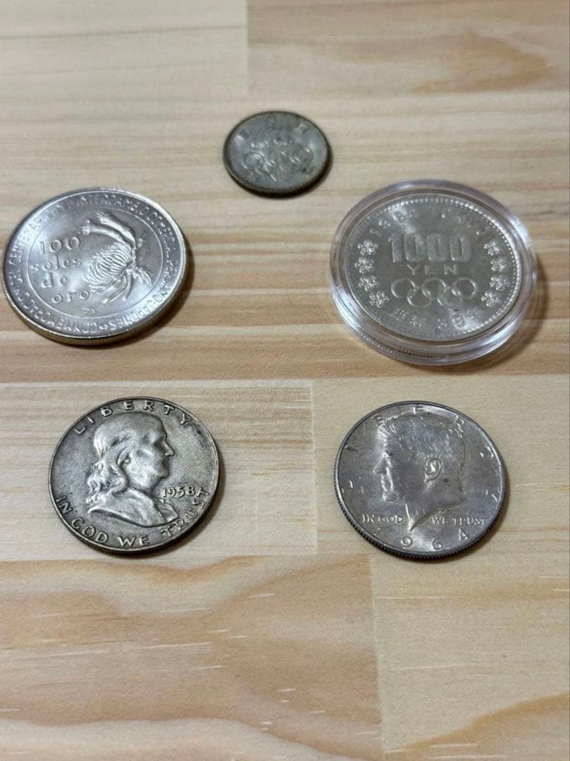 銀高騰　71.9g 世界の銀貨　まとめ売り