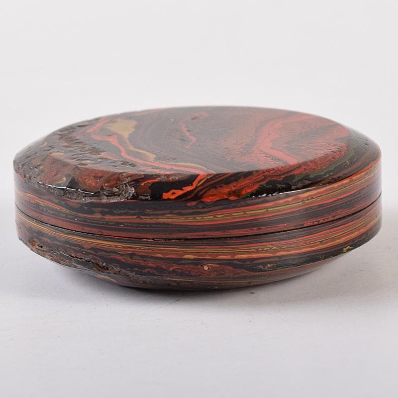 茶道具 溜漆 堆漆 香合 袱紗・時代箱付 V R7976 - メルカリ