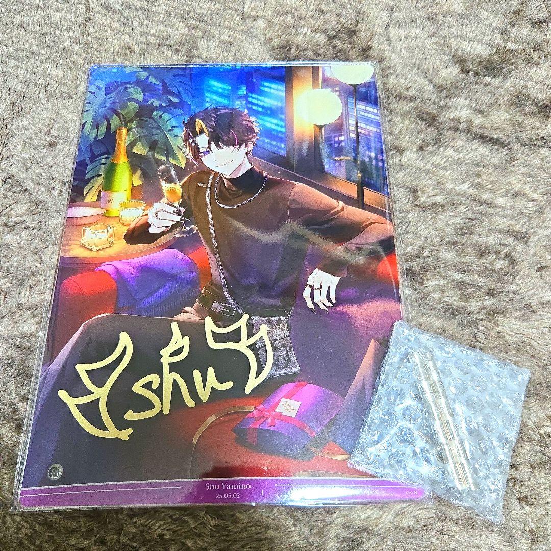 にじさんじEN 闇ノシュウ 誕生日グッズ2025 B5アクリルパネル - メルカリ