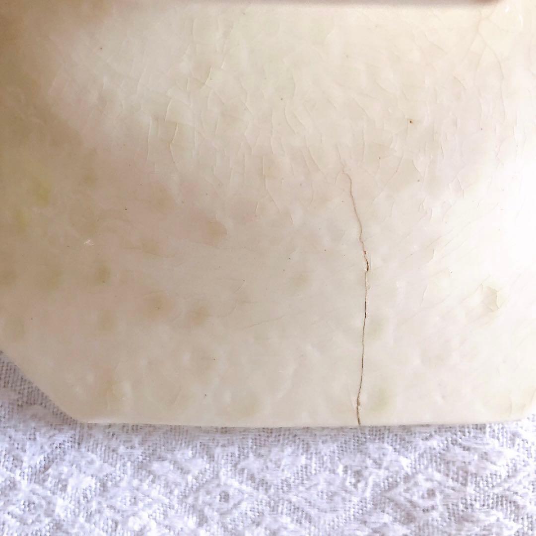 希少　クレイユモントロー　オクトゴナルケーキスタンド　フランスアンティーク食器