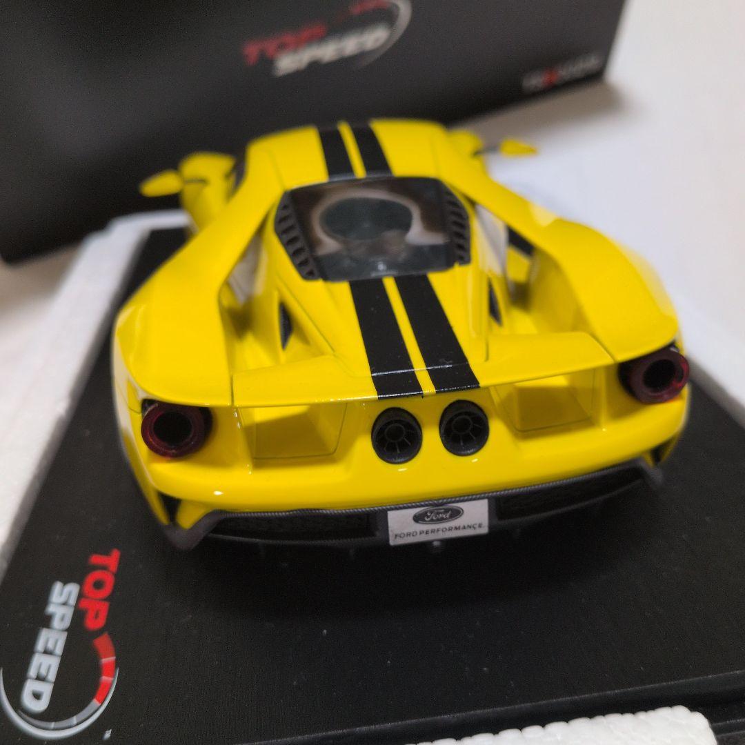 TOPSPEED 1/18 フォードGT 2015 ロサンゼルスモーターショー