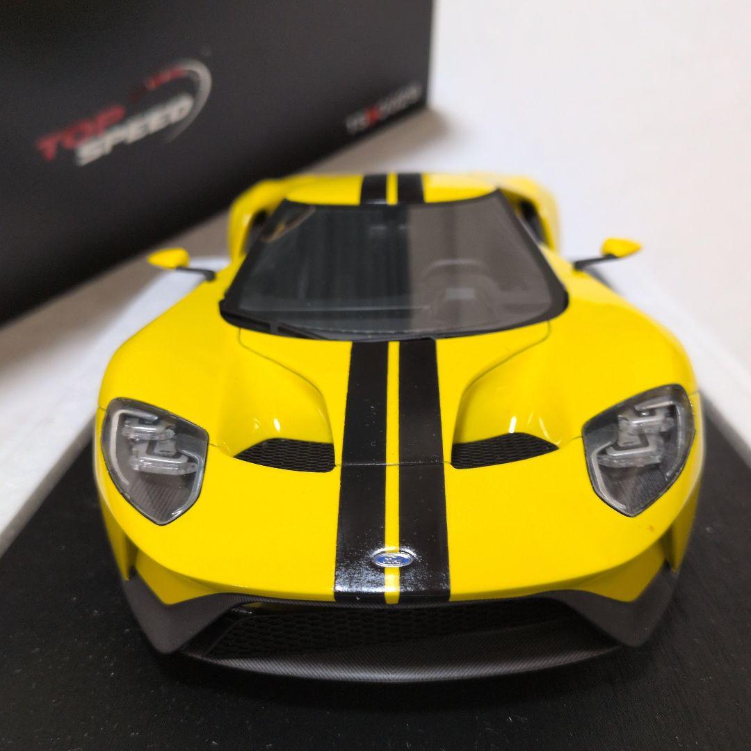 TOPSPEED 1/18 フォードGT 2015 ロサンゼルスモーターショー