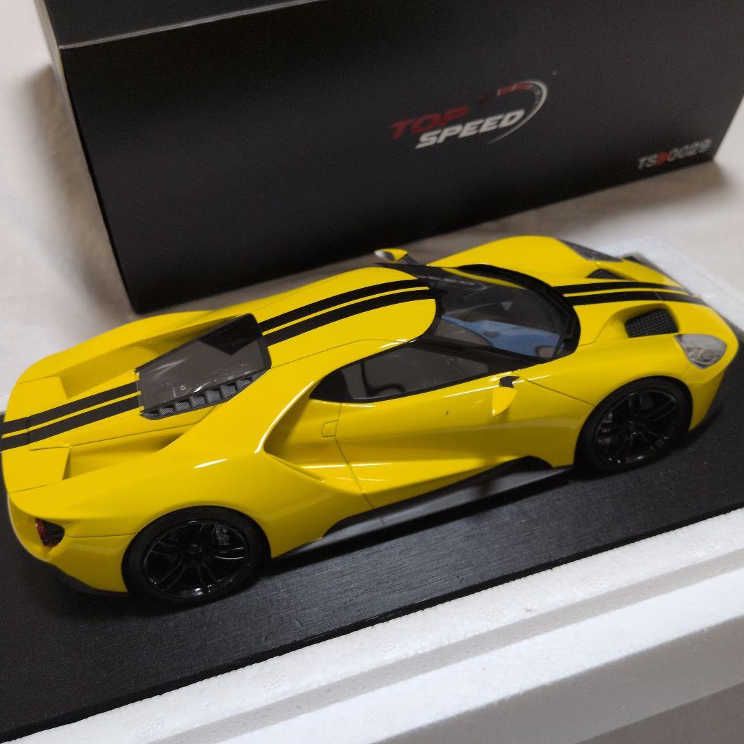TOPSPEED 1/18 フォードGT 2015 ロサンゼルスモーターショー
