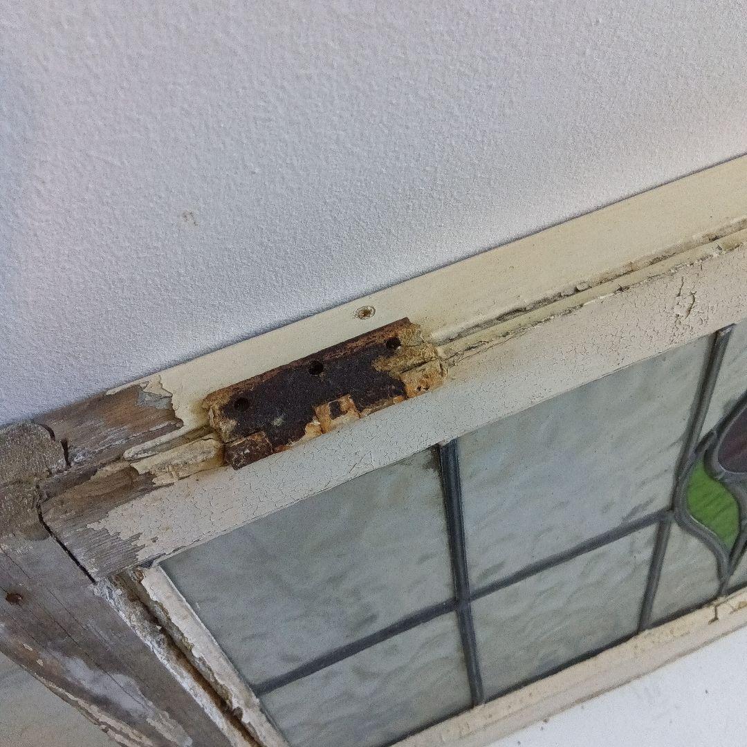 イギリスアンティークステンドグラス・アンティーク窓枠