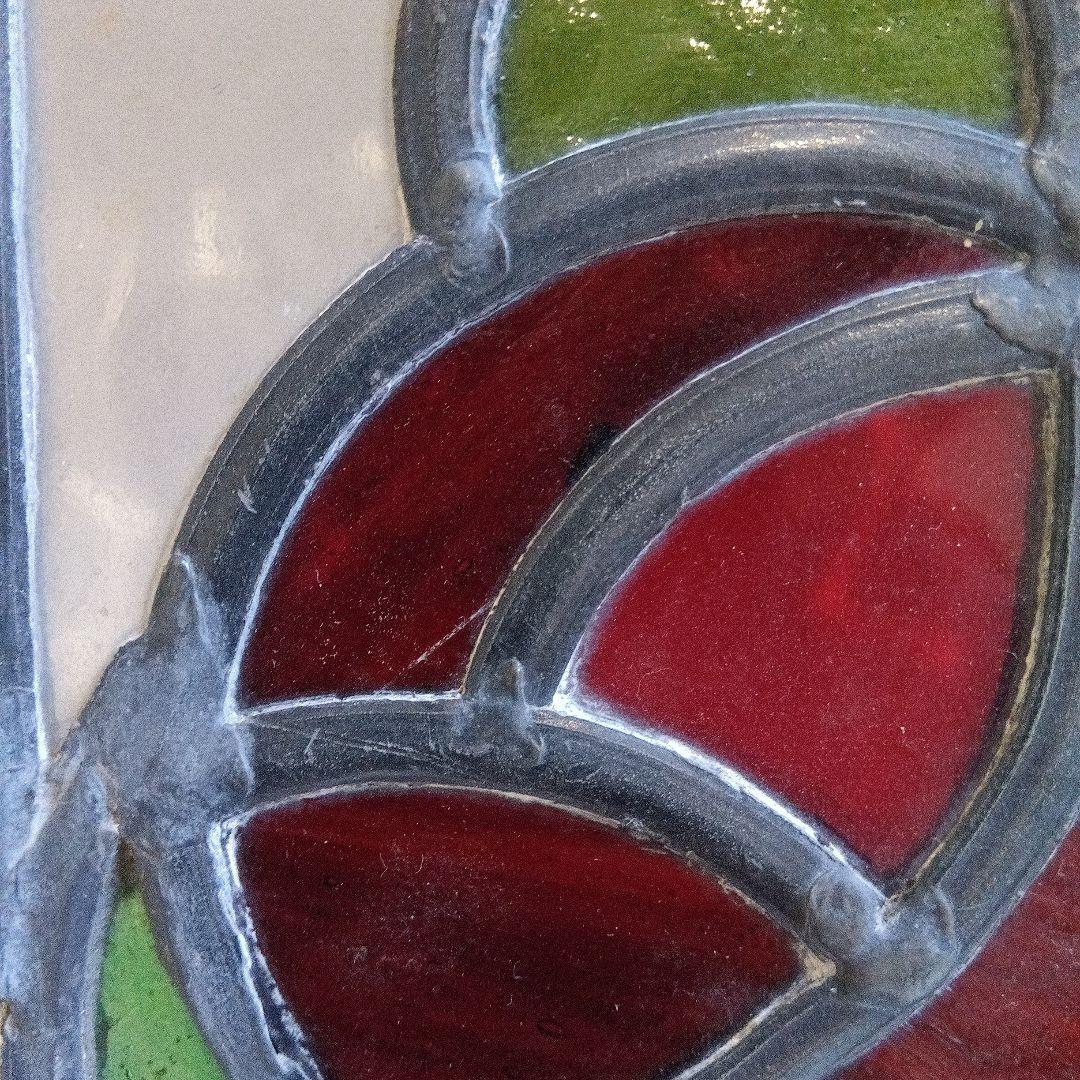 イギリスアンティークステンドグラス・アンティーク窓枠