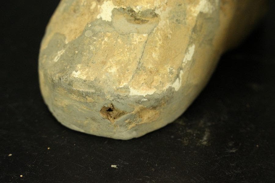 中国美術 加彩 駱駝護人物 俑 高50cm(A882)