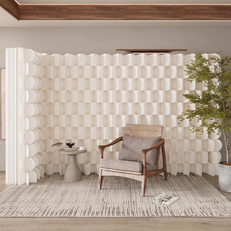 折りたたみパーテーション間仕切り高さ1.6ｍ長さ1ｍ-2ｍ組立不要目隠し区切り