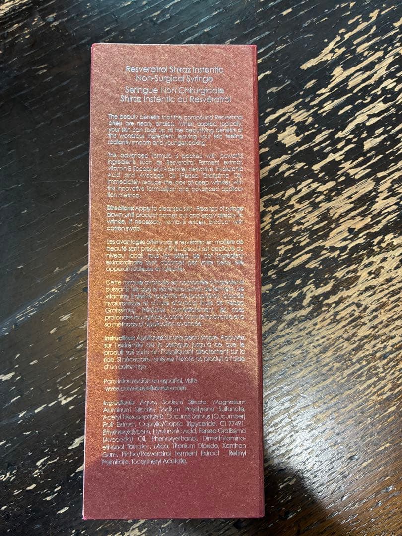 未使用Vine Vera Shiraz Instentic Collection