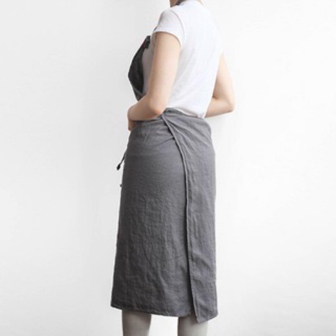 【新品未使用】 リーノエリーナ Lino e Lina フルエプロン