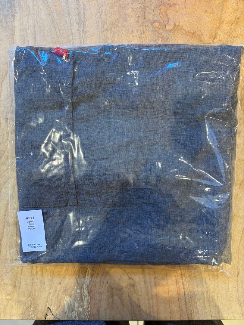 【新品未使用】 リーノエリーナ Lino e Lina フルエプロン