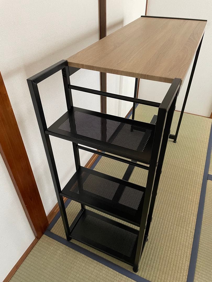 スタンディングデスク フットレスト付き　幅120