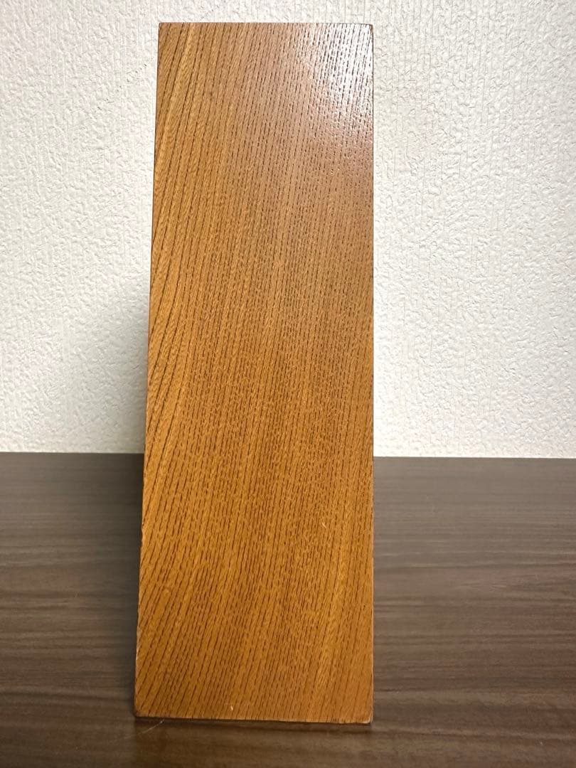 縁起物 王将 将棋の駒　木製　一刀作　インテリア 置き物　オブジェ　9寸