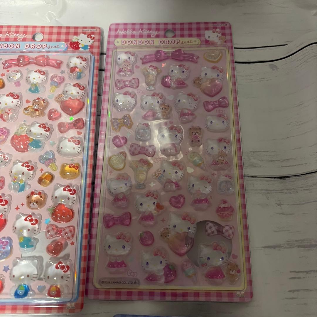 正規品】ボンボンドロップシール サンリオ 第2弾 8種コンプリート
