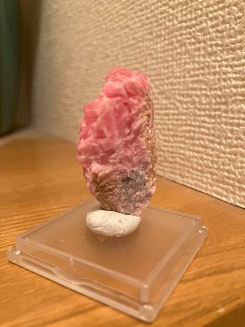 高品質、コレクションサイズ‼️北海道稲倉石鉱山産　ロードクロサイト原石