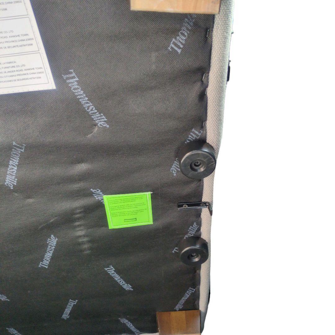 【未使用】Thomasville 布製モジュールソファ　オットマンのみ　収納付き