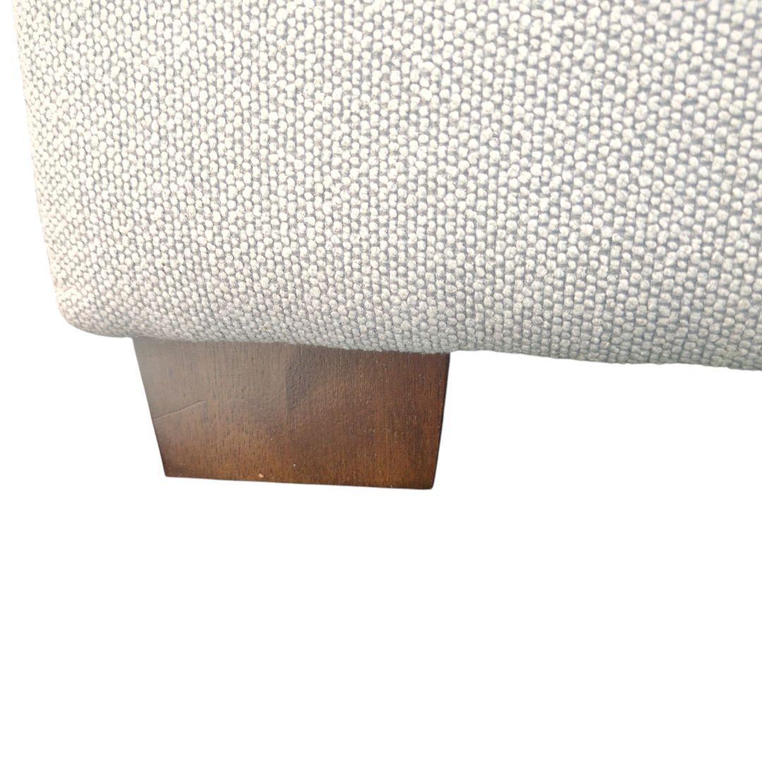 【未使用】Thomasville 布製モジュールソファ　オットマンのみ　収納付き