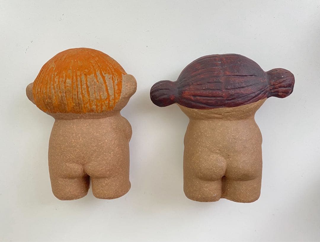 クリスマス北欧スウェーデンLisa Larson リサラーソン アダムとイブ置物