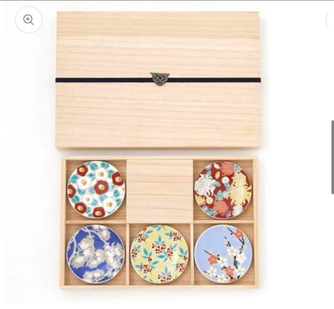 新品未使用】タキマキ 九谷焼き 豆皿5枚セット 滝沢眞規子 - メルカリ