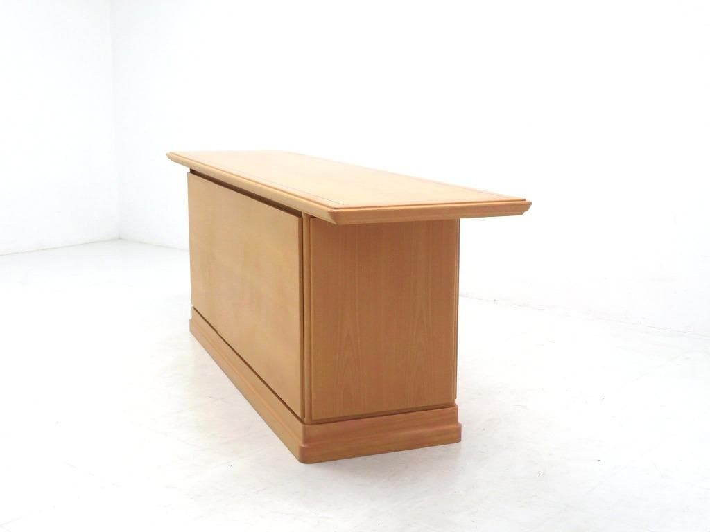 美品　天童木工　サクラ材　サイドボード　収納　キャビネット　チェスト　モダン