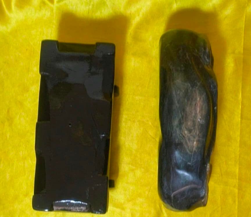 【次は貴方の番です】⭕️最高最強金運財運魔除　勾玉蛇石3.5キロ