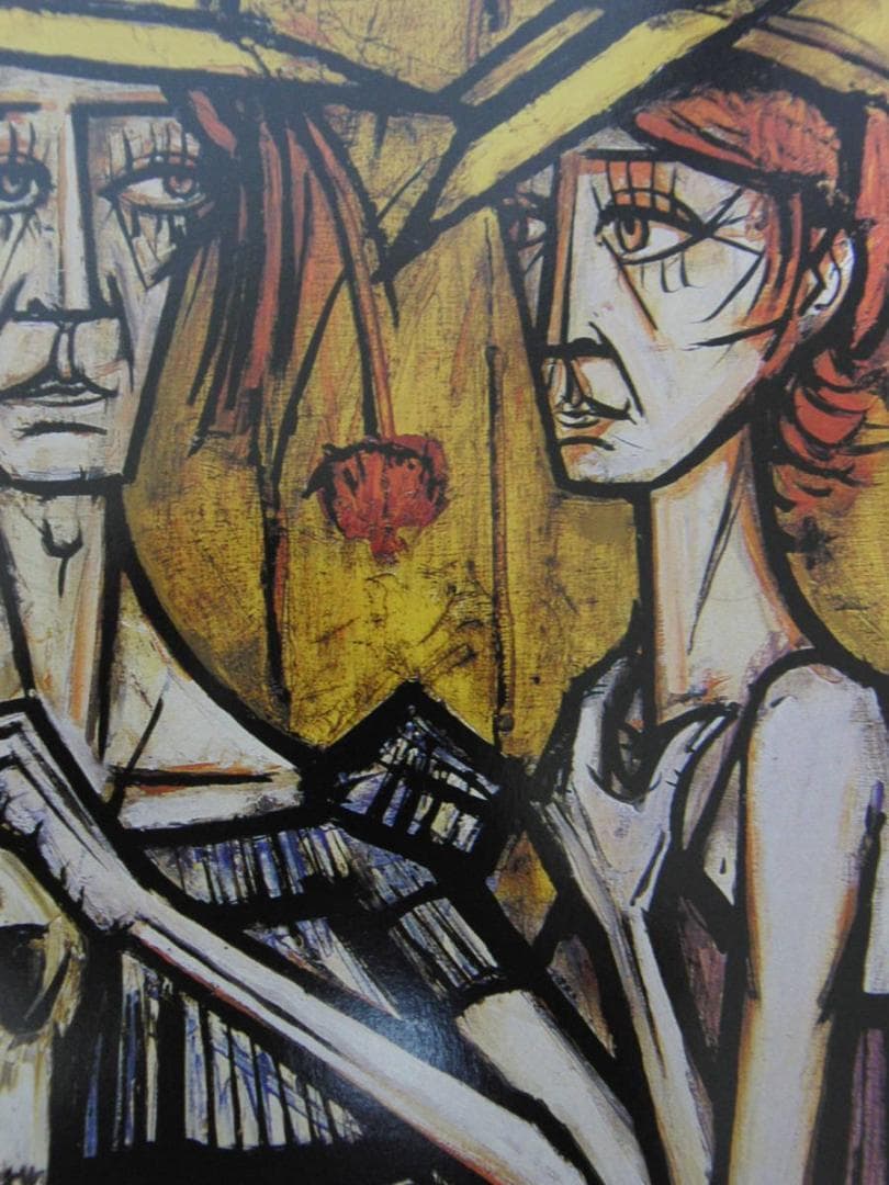 ベルナール・ビュッフェ【LES FOLLES-Femmes au crane】