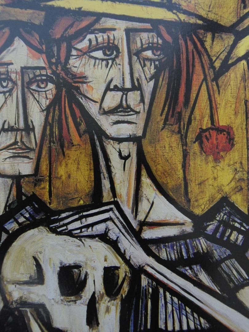 ベルナール・ビュッフェ【LES FOLLES-Femmes au crane】