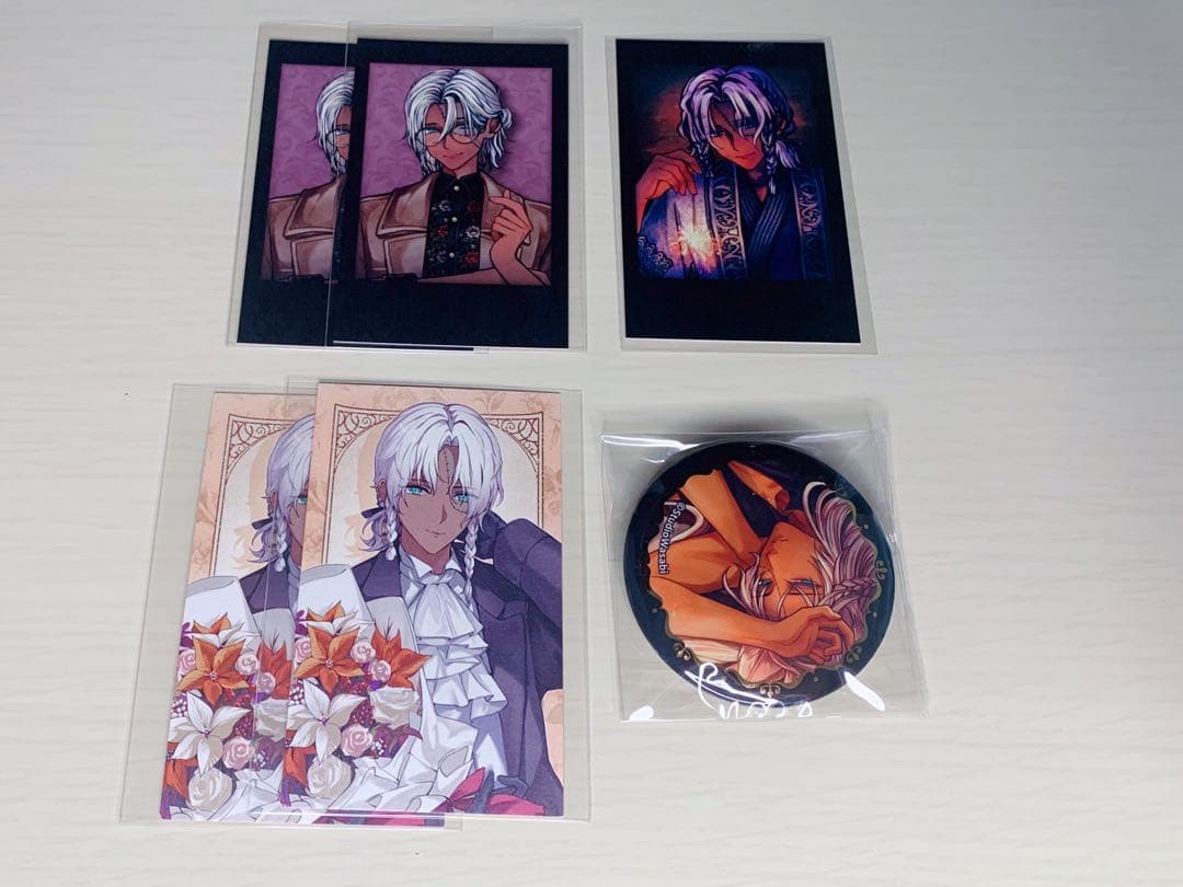 悪魔執事と黒い猫 あくねこ 4周年 箔押し 缶バッジ ミヤジ 即購入