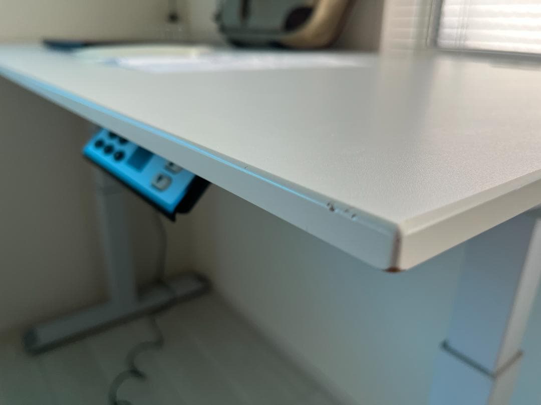 送料込！自動昇降スタンディングデスク 天板150×70cm、高さ65～130cm