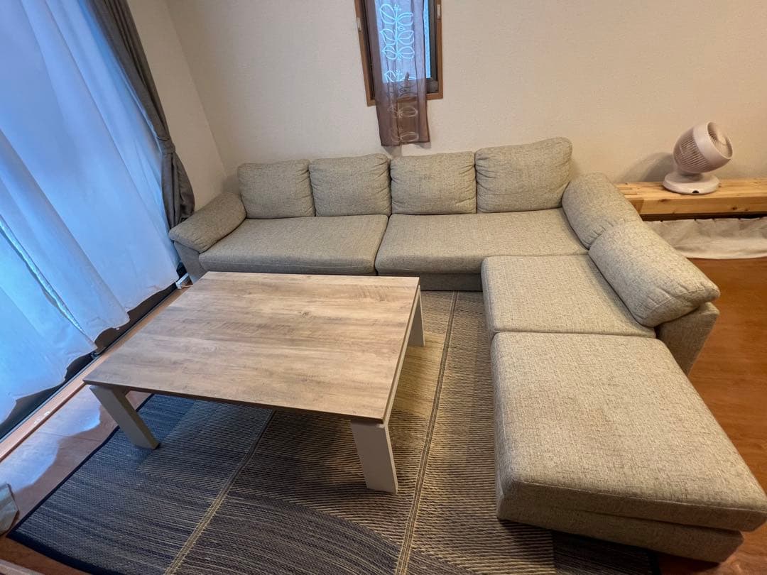 MLR◡̈*.。専用 ソファー 北欧 カウチ ローソファー オットマン 6人掛け