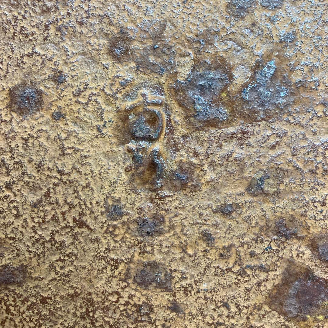 D-5 南部鉄器 すき焼き鍋 鉄鍋 鋳物 ヴィンテージ アンティーク 骨董古道具