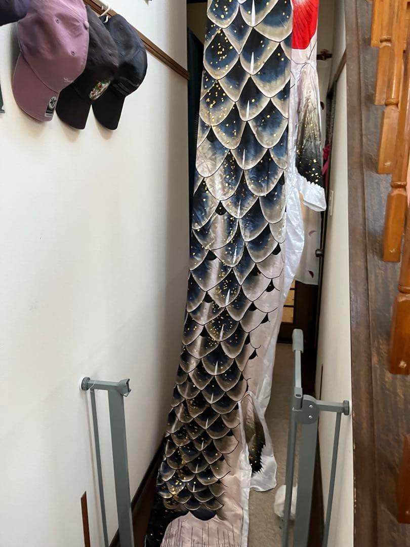 鯉のぼり　5m吉兆　黒鯉